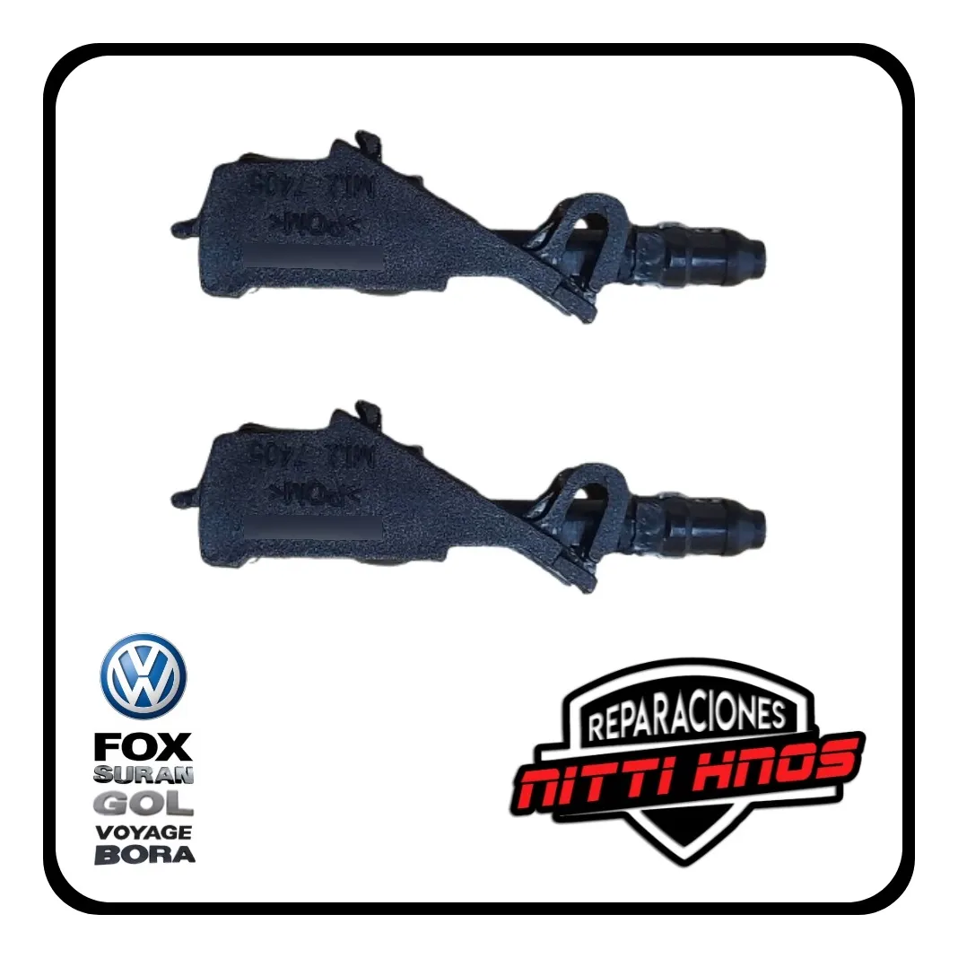 Juego Pico Rociador Sapito Vw Fox/suran/gol Trend - 3