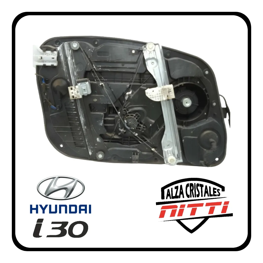 Jgo Soportes P/maq Levantavidrios Hyundai I30 Mk2 13/16 Der - 2