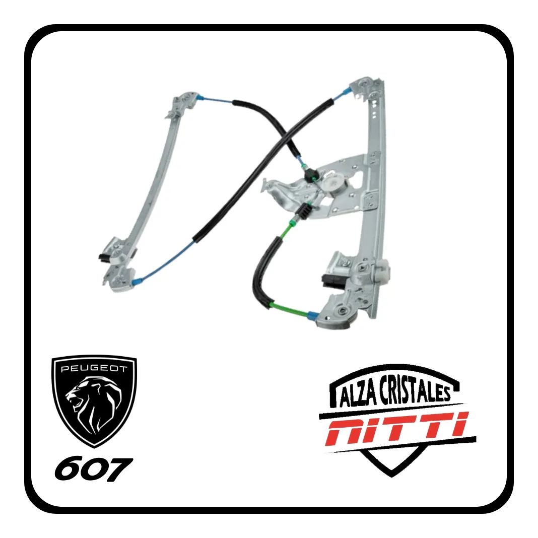 Devanador P/maquina Levantavidrio Peugeot 607 2000/2010 - 2
