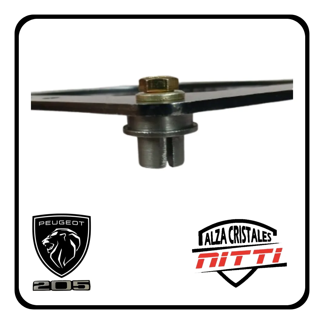 Corona Dentada P/maquina Levantavidrio Peugeot 205 1991/1999 - 3