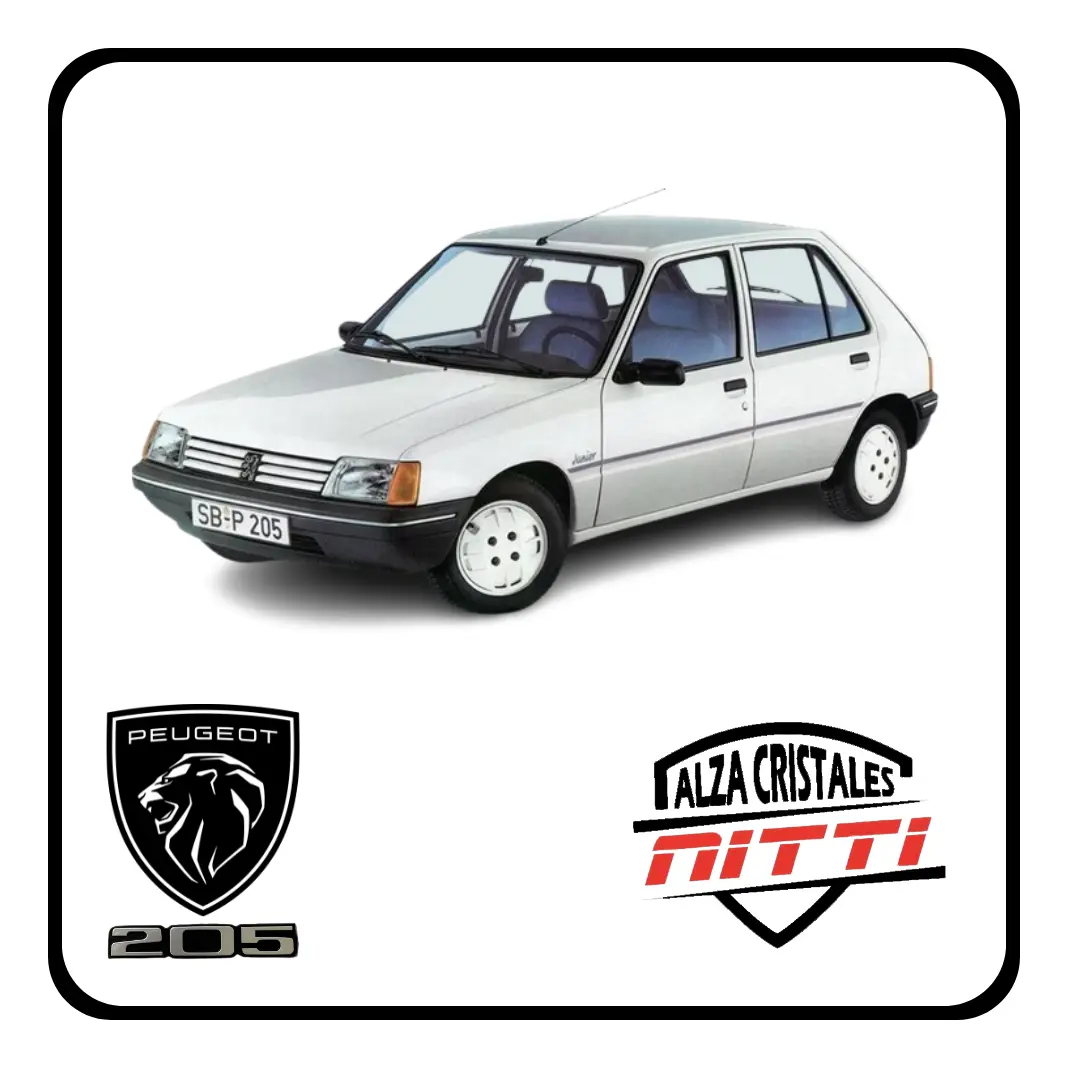 Corona Dentada P/maquina Levantavidrio Peugeot 205 1991/1999 - 5