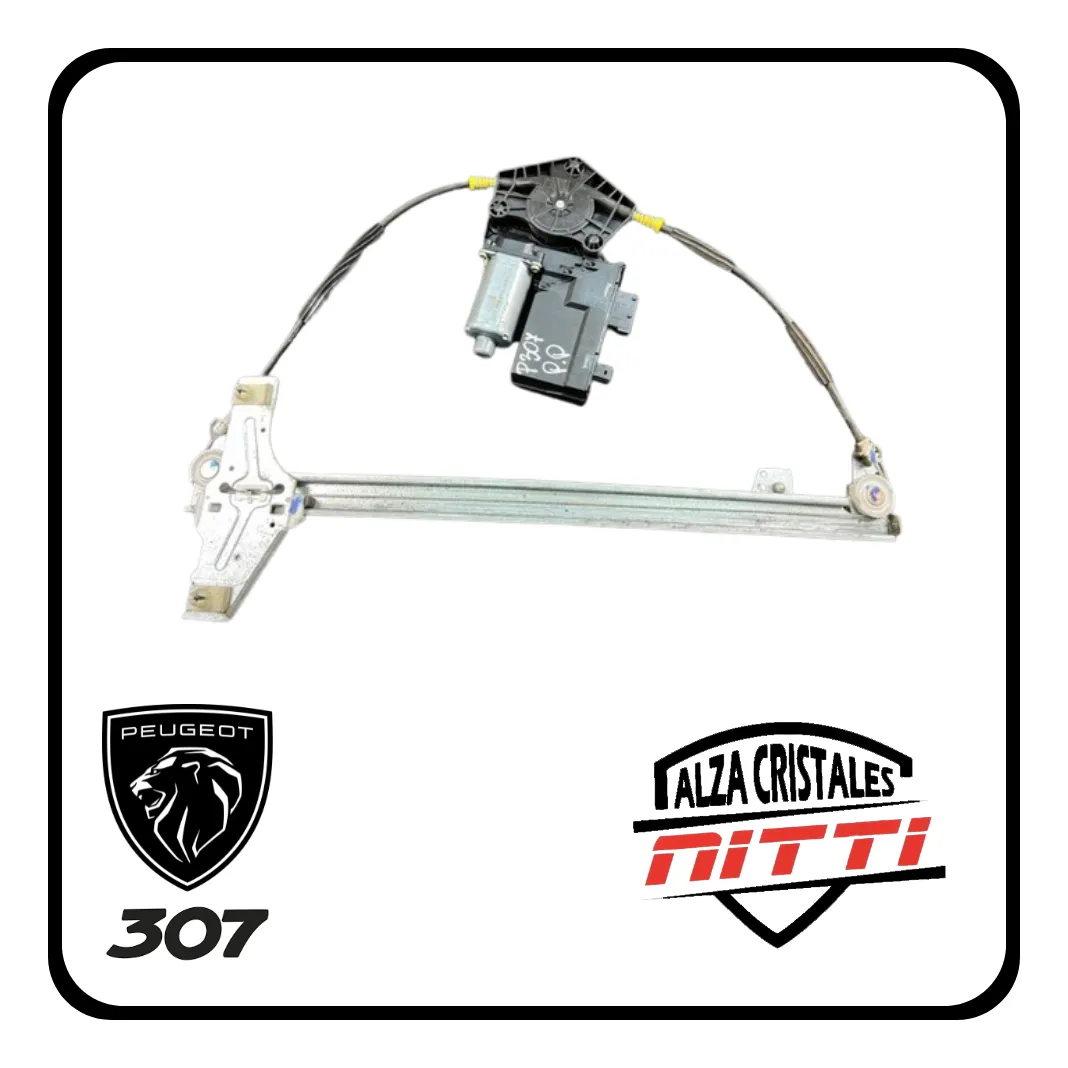Devanador P/maq Levantavidrio Peugeot 307 01/06 Del I O D - 2
