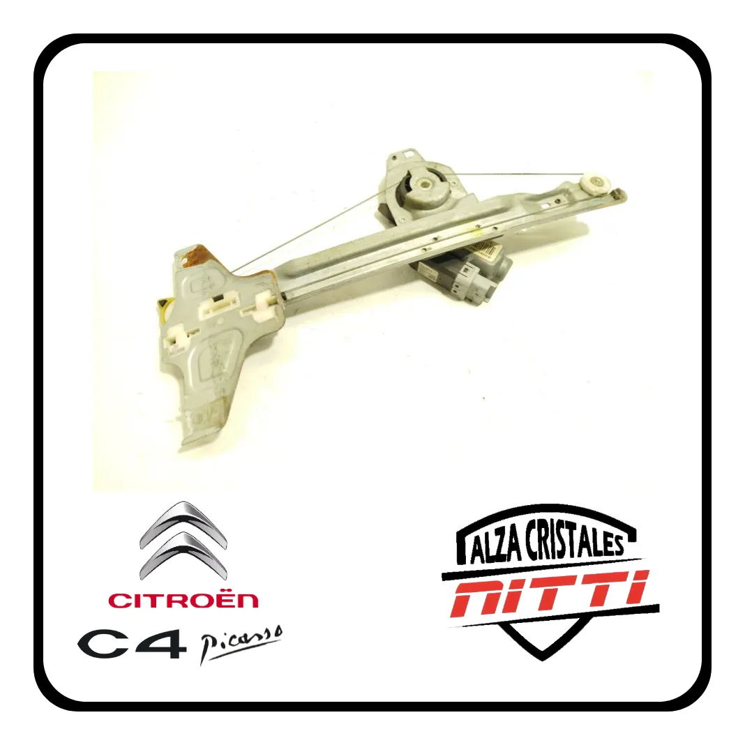 Devanador P/maq Levantavidrio Citroen C4 Picasso 08/14 Tras - 2