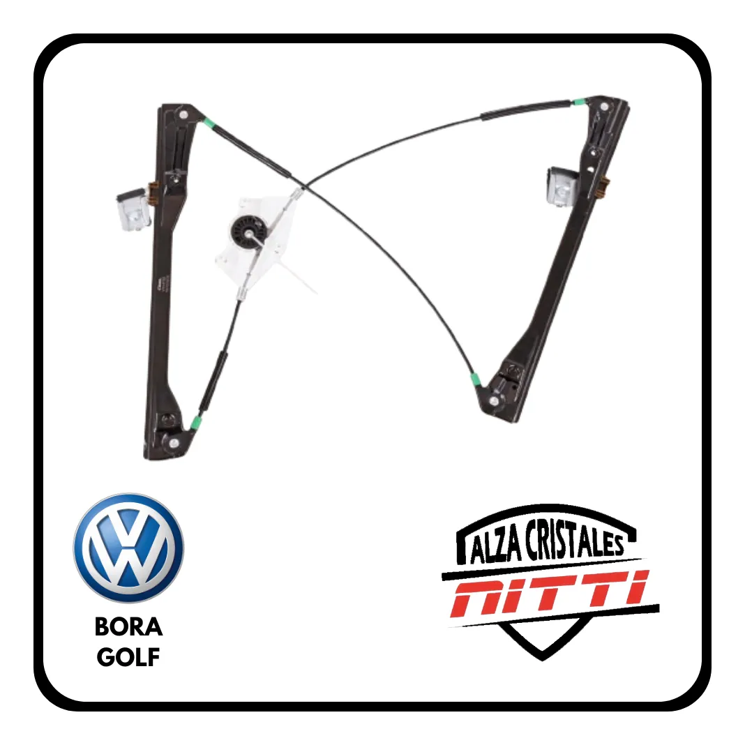 Alojamiento P/maquina Levantavidrio Vw Bora/golf 99/07 Der - 2